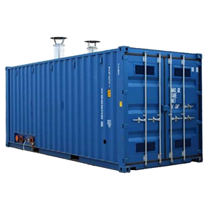 NR-H2000DF – Dual Fuel – Containerised Boiler