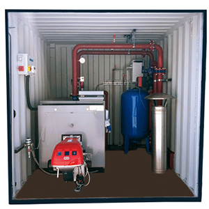 NR-H250DF - Dual Fuel - Containerised Boiler