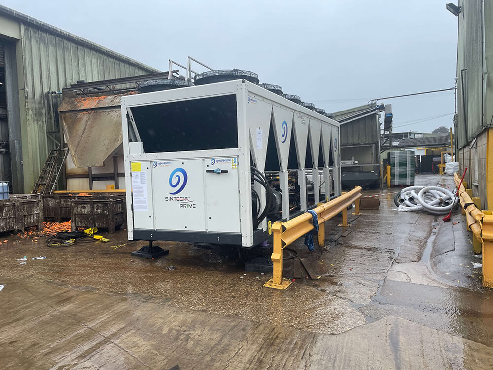 12-month chiller hire project installed in Goole